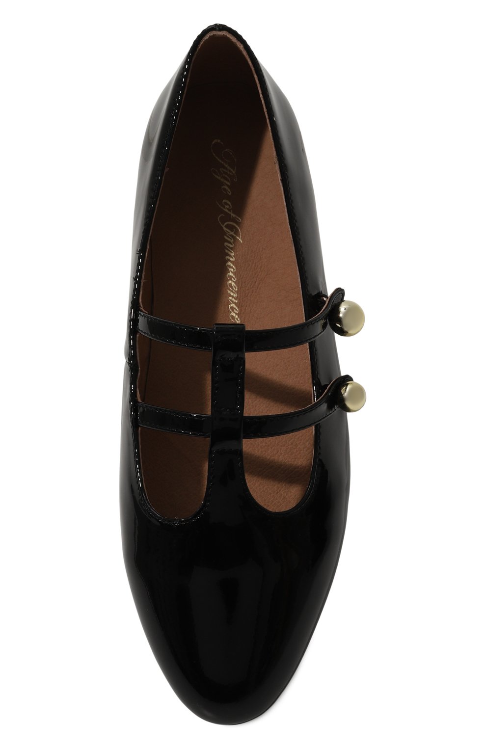 Кожаные балетки AGE OF INNOCENCE, арт. 000436/L0RY/39, фото 4