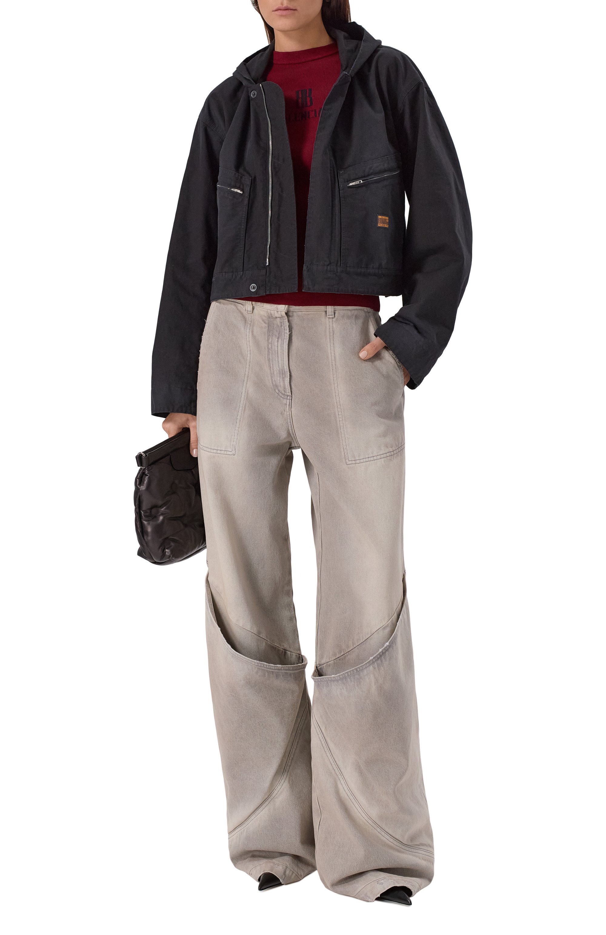 Хлопковая куртка BALENCIAGA, арт. 839086/TQP13, фото 2