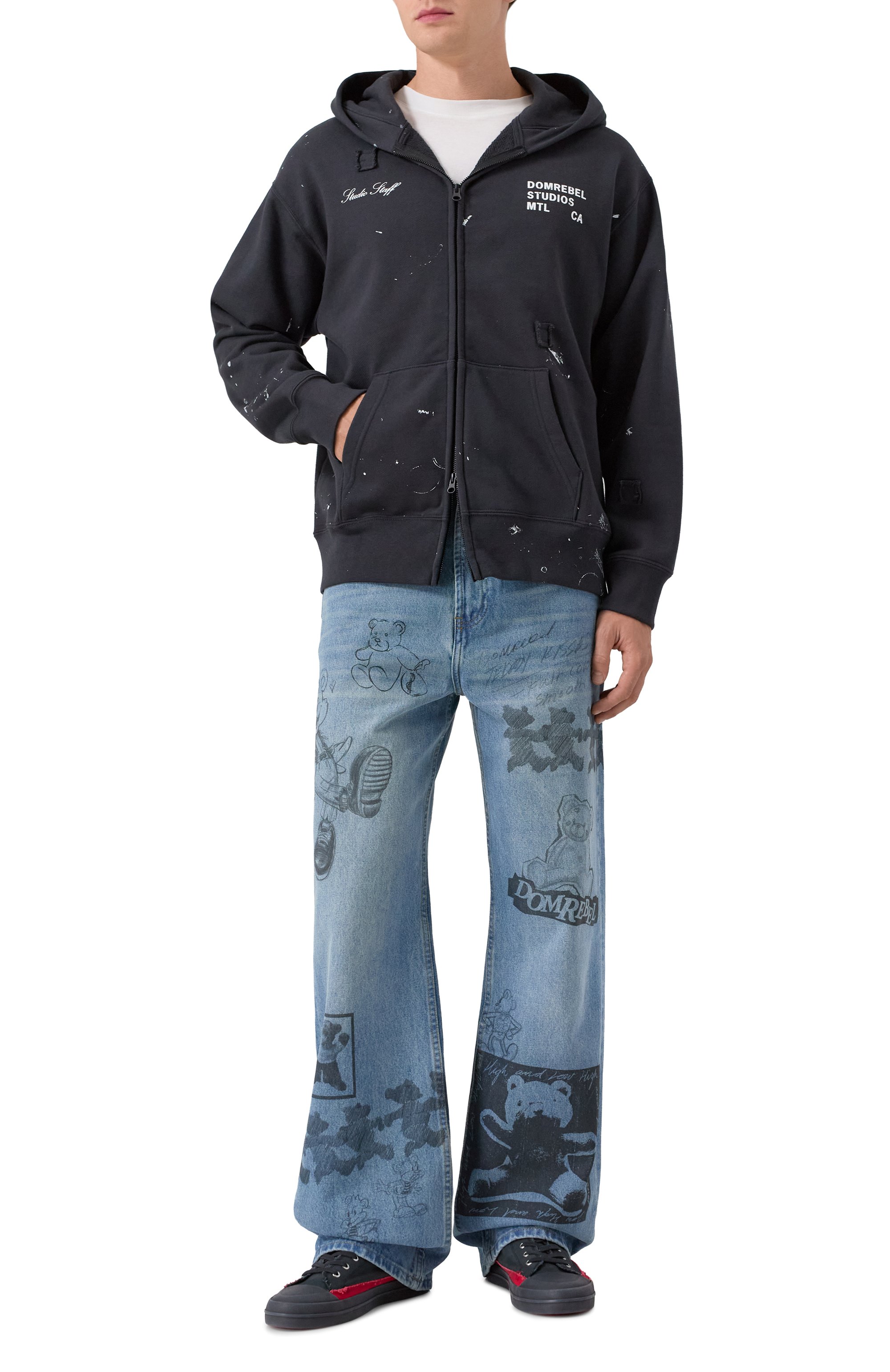 Джинсы DOMREBEL, арт. M HIGH L0W, фото 2