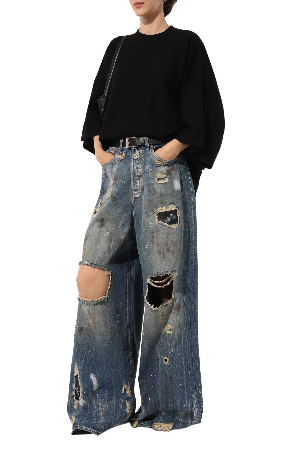 Хлопковая футболка DRKSHDW, арт. DS02D2203/CFL, фото 2