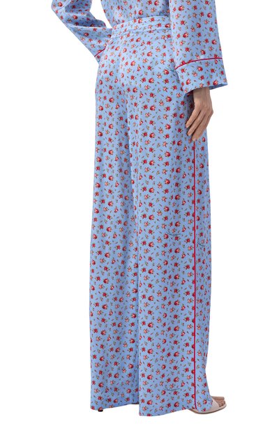 Шелковые брюки DOLCE & GABBANA, арт. FTDIVT/IS10H, фото 4