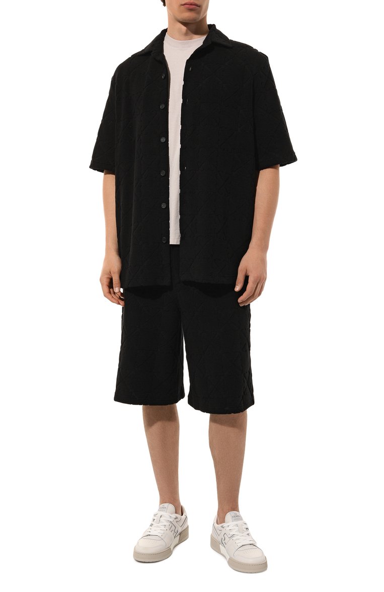 Мужского комплект из трех футболок MAISON MARGIELA кремового цвета, арт. S50GC0687/S23973 | Фото 2 (Региональные ограничения белый список (Axapta Mercury): Не проставлено; Нос: Не проставлено; Принт: Без принта; Материал внешний: Хлопок; Рукава: Короткие; Мужское Кросс-КТ: Футболка-одежда)
