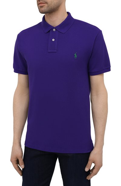 Хлопковое поло POLO RALPH LAUREN, арт. 710795080, фото 3