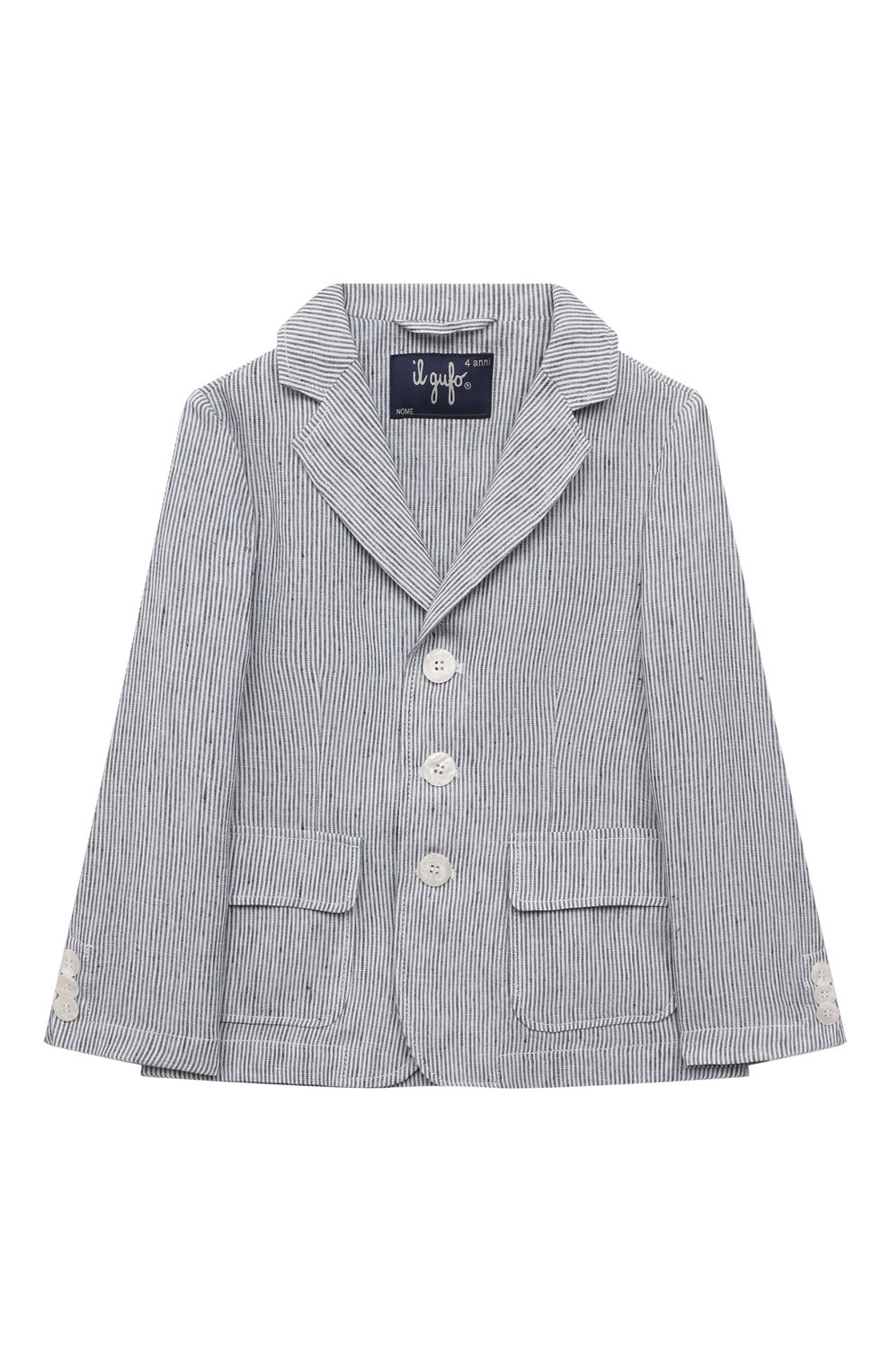 Льняной пиджак IL GUFO, арт. P21GB033L1012/2A-4A, фото 1