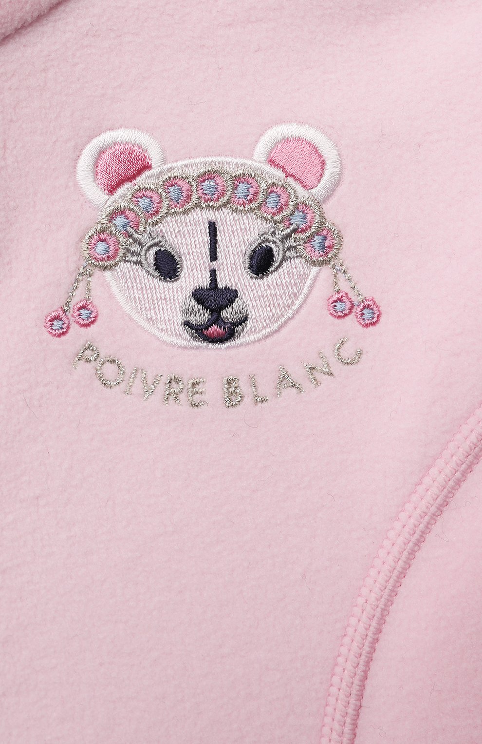 Толстовка POIVRE BLANC розового цвета по цене 4670 руб., арт. 287076, фото 3 Толстовка POIVRE BLANC, арт. 287076, фото 3