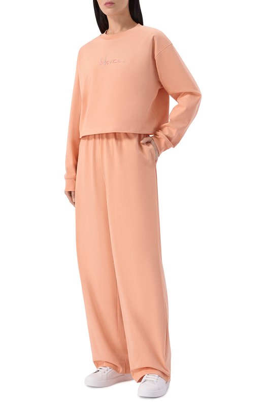 Хлопковые брюки 12 STOREEZ 137780 Оранжевый  137780 Фото 2