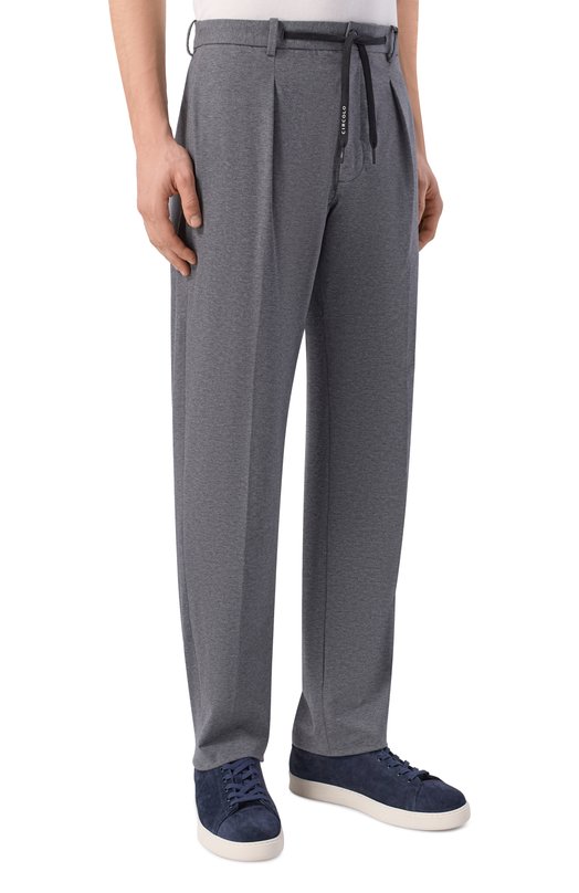 Хлопковые брюки Circolo 1901 CN5184 Серый  CN5184 Фото 3