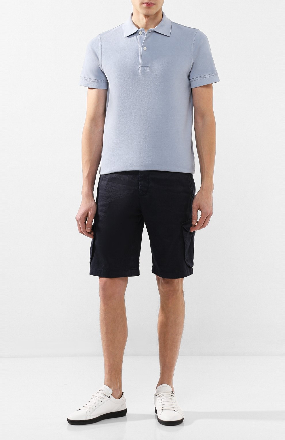 Хлопковое поло TOM FORD, арт. BU266/TFJ982, фото 2