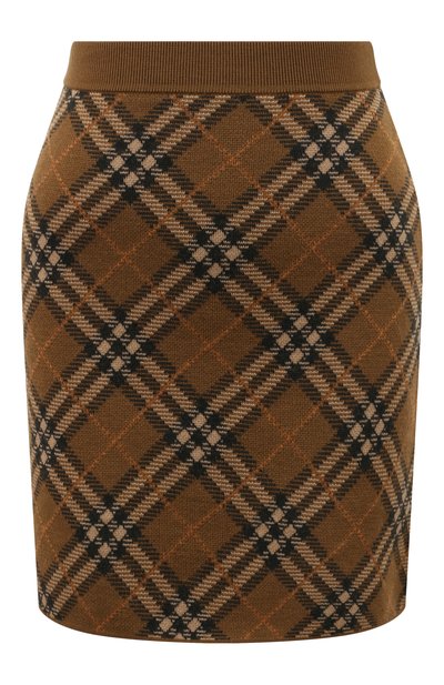 Женская шерстяная юбка BURBERRY, арт. 8098671
