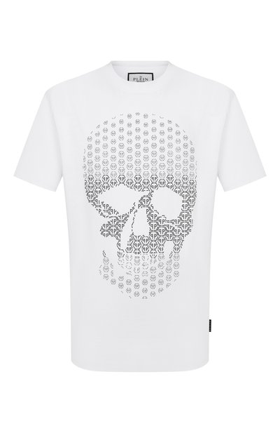 Мужская хлопковая футболка PHILIPP PLEIN, арт. SAFC MTK8686 PJY002N