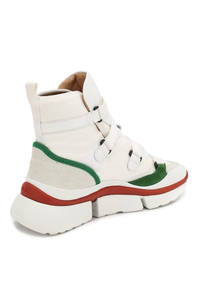 Комбинированные кроссовки sonnie CHLOÉ, арт. CHC18A05018, фото 4