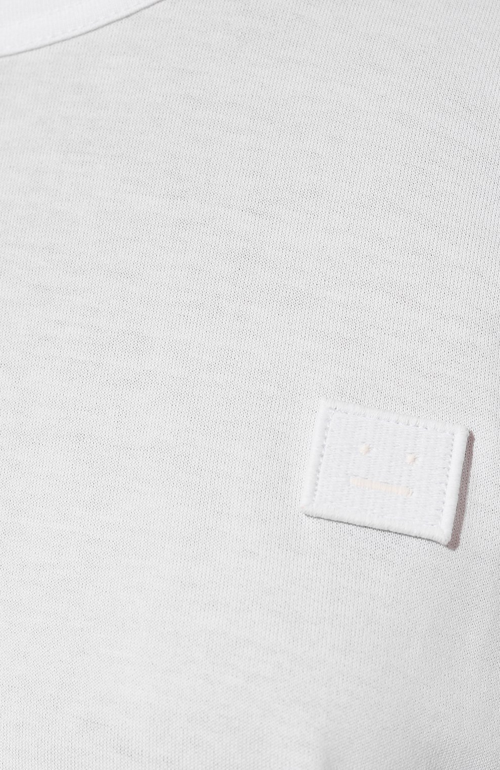 Хлопковая футболка ACNE STUDIOS белого цвета по цене 17750 руб., арт. NASH FACE183, фото 5 Хлопковая футболка ACNE STUDIOS, арт. NASH FACE183, фото 5