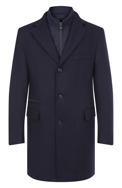 Мужское шерстяное пальто CORNELIANI, арт. 261590-2612500