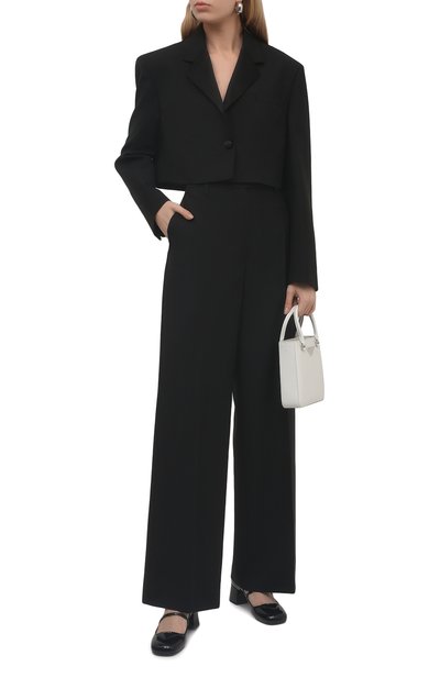 Брюки PRADA черного цвета по цене 150000 руб., арт. P290E-G54-F0002-212, фото 2 Брюки PRADA, арт. P290E-G54-F0002-212, фото 2