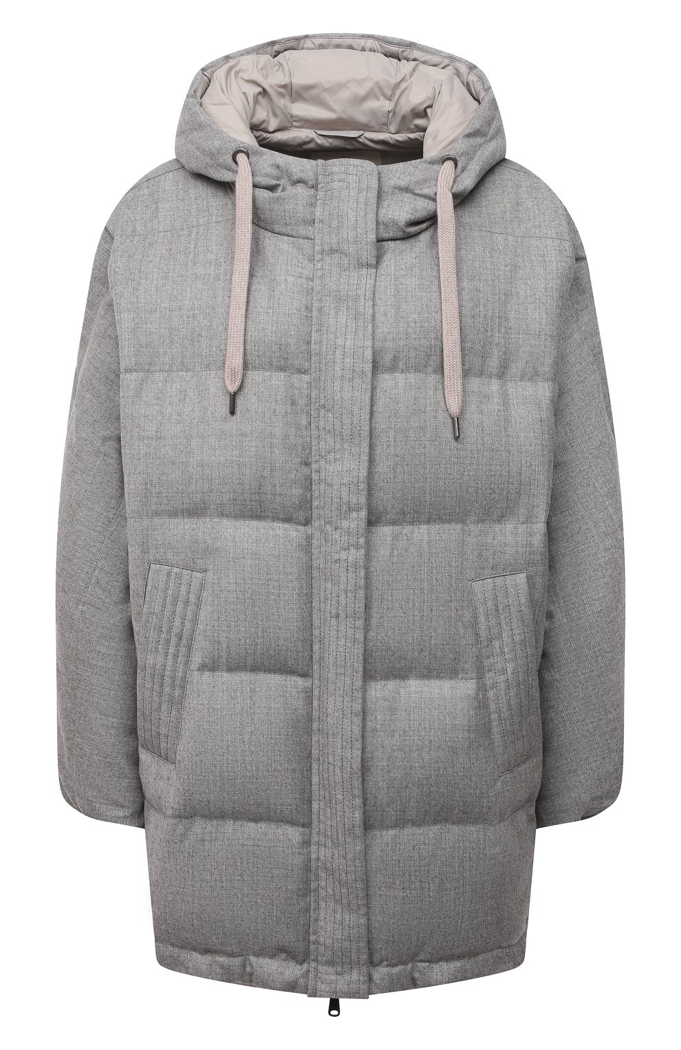 Шерстяной пуховик BRUNELLO CUCINELLI, арт. MT5972770, фото 1