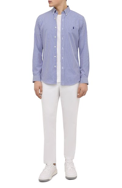 Хлопковая рубашка POLO RALPH LAUREN, арт. 710832480, фото 2