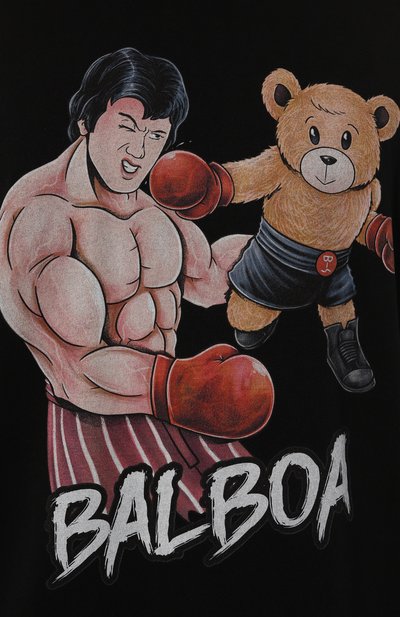 Хлопковая футболка BISIBIGLIO, арт. TEDDY VS R0CKY, фото 5