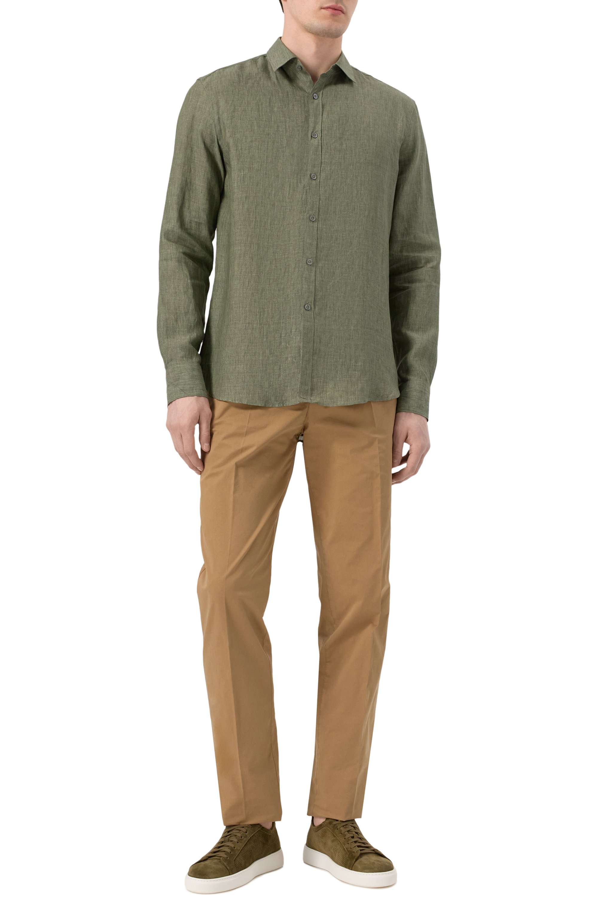 Льняная рубашка CANALI, арт. CSL7077/GL03099, фото 2