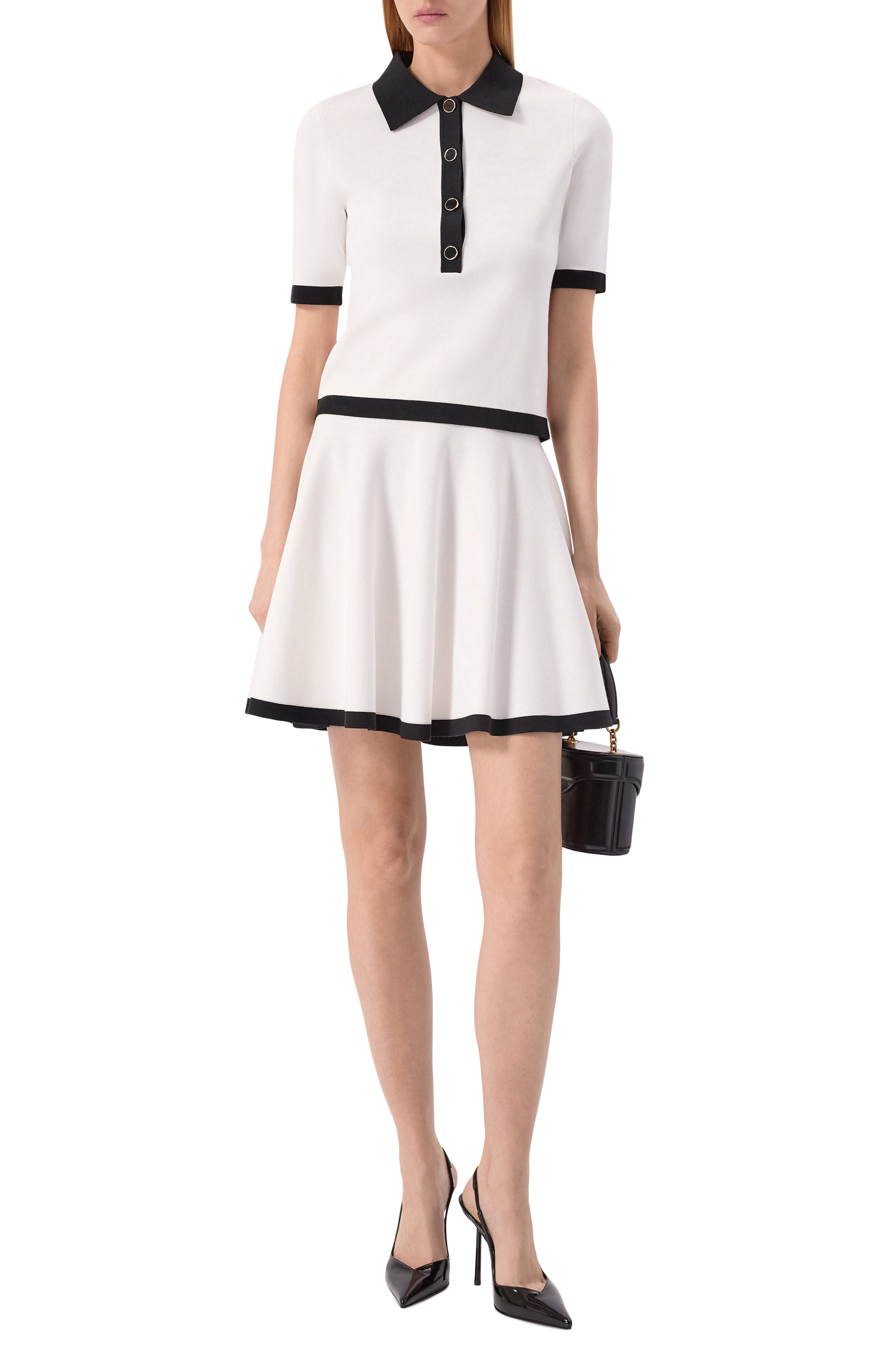 Юбка из хлопка и вискозы NINA RICCI, арт. 26PMJU025/ML0596, фото 2