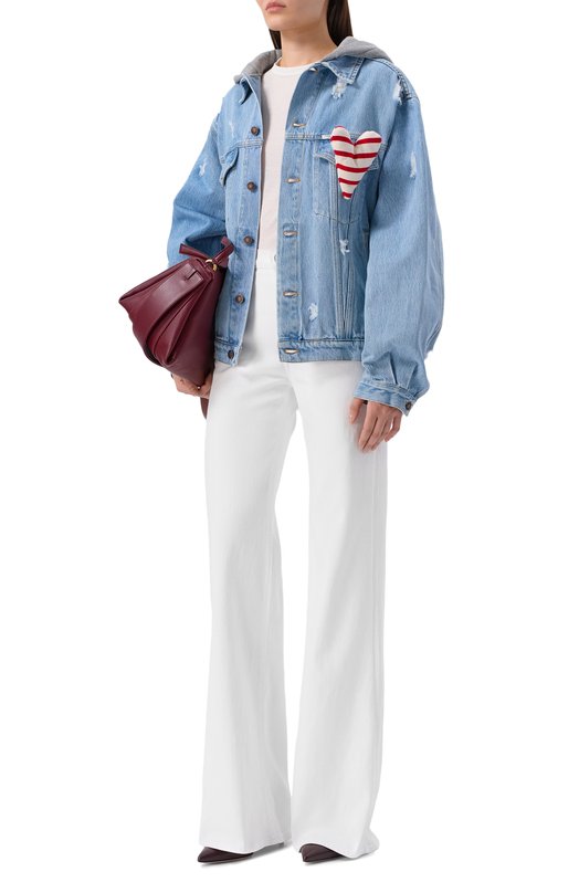 Джинсы Dojo 7 For All Mankind 7U330C14/M0DERN D0J0 Белый  7U330C14/M0DERN D0J0 Фото 2