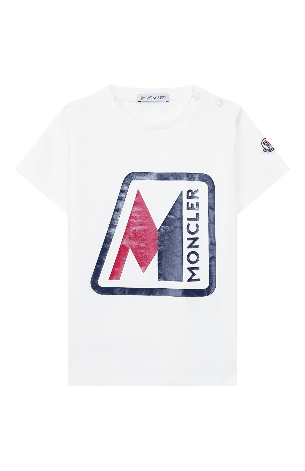 Хлопковая футболка MONCLER, арт. F1-951-8C700-20-8790A, фото 1