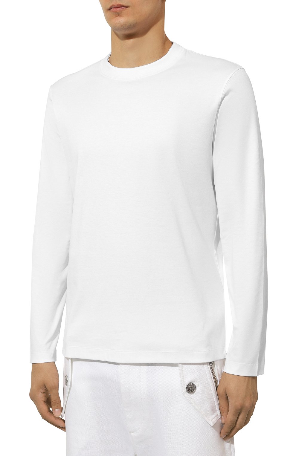 Хлопковый лонгслив BRUNELLO CUCINELLI, арт. M0B137433, фото 3
