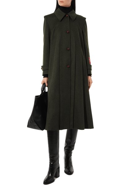 Шерстяное пальто GUCCI, арт. 619357 ZAEJU, фото 2