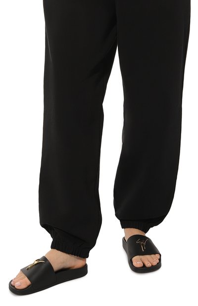 Кожаные шлепанцы GIUSEPPE ZANOTTI DESIGN, арт. RS90059/070, фото 3