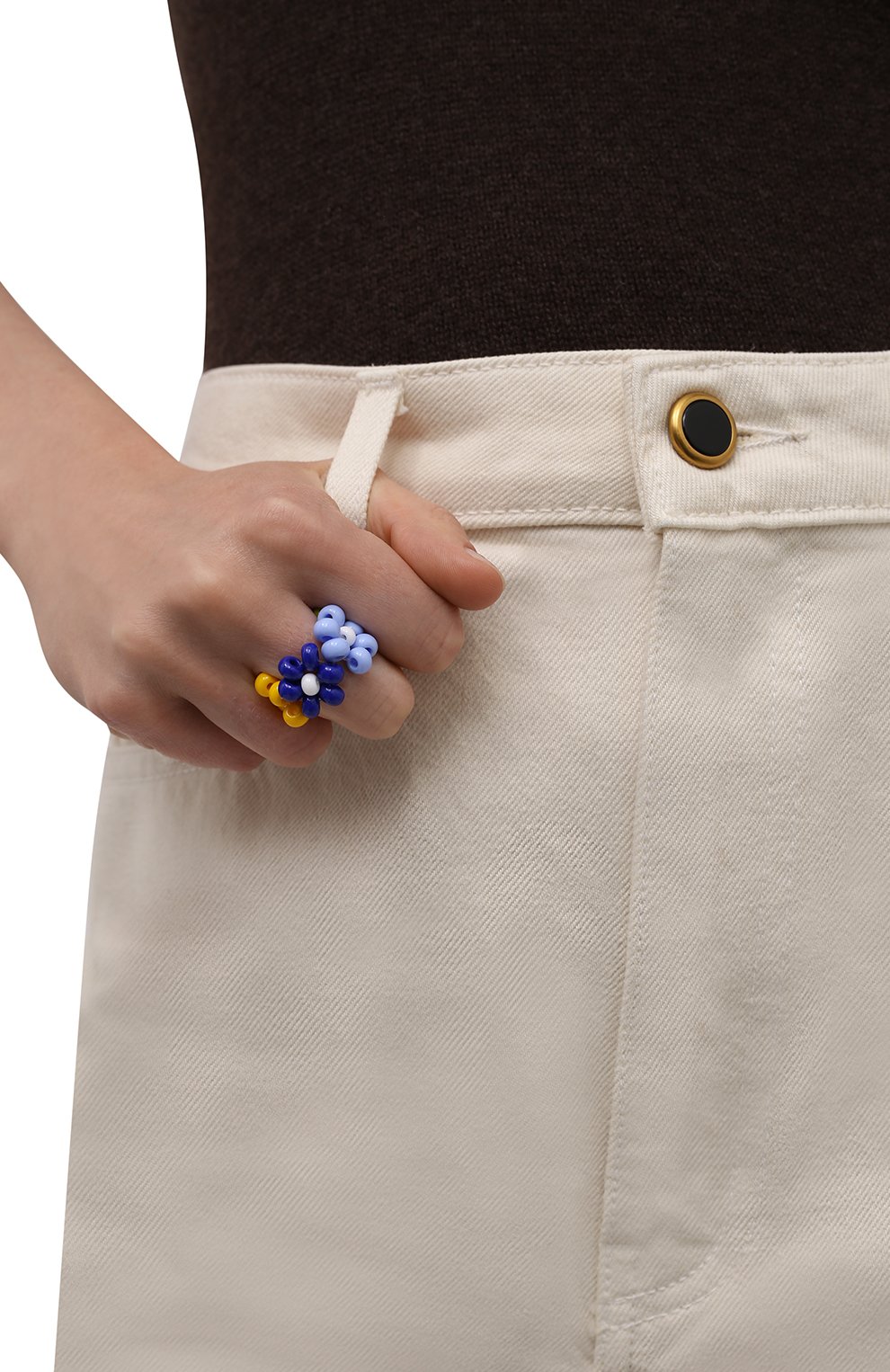 Кольцо большая ромашка HIAYNDERFYT, арт. 1-1GLBBYRMXL, фото 2