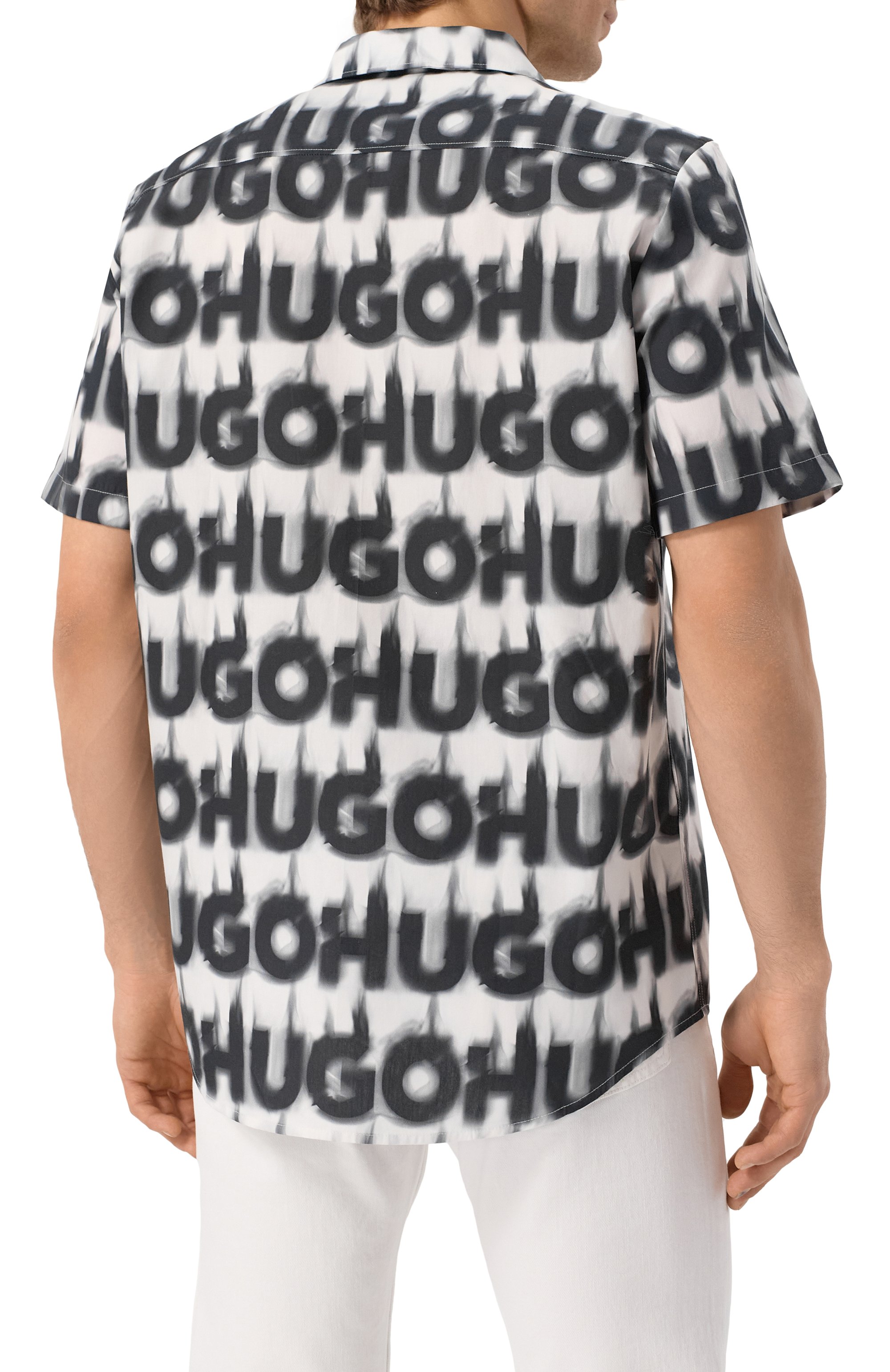 Хлопковая рубашка HUGO, арт. 50534240, фото 4