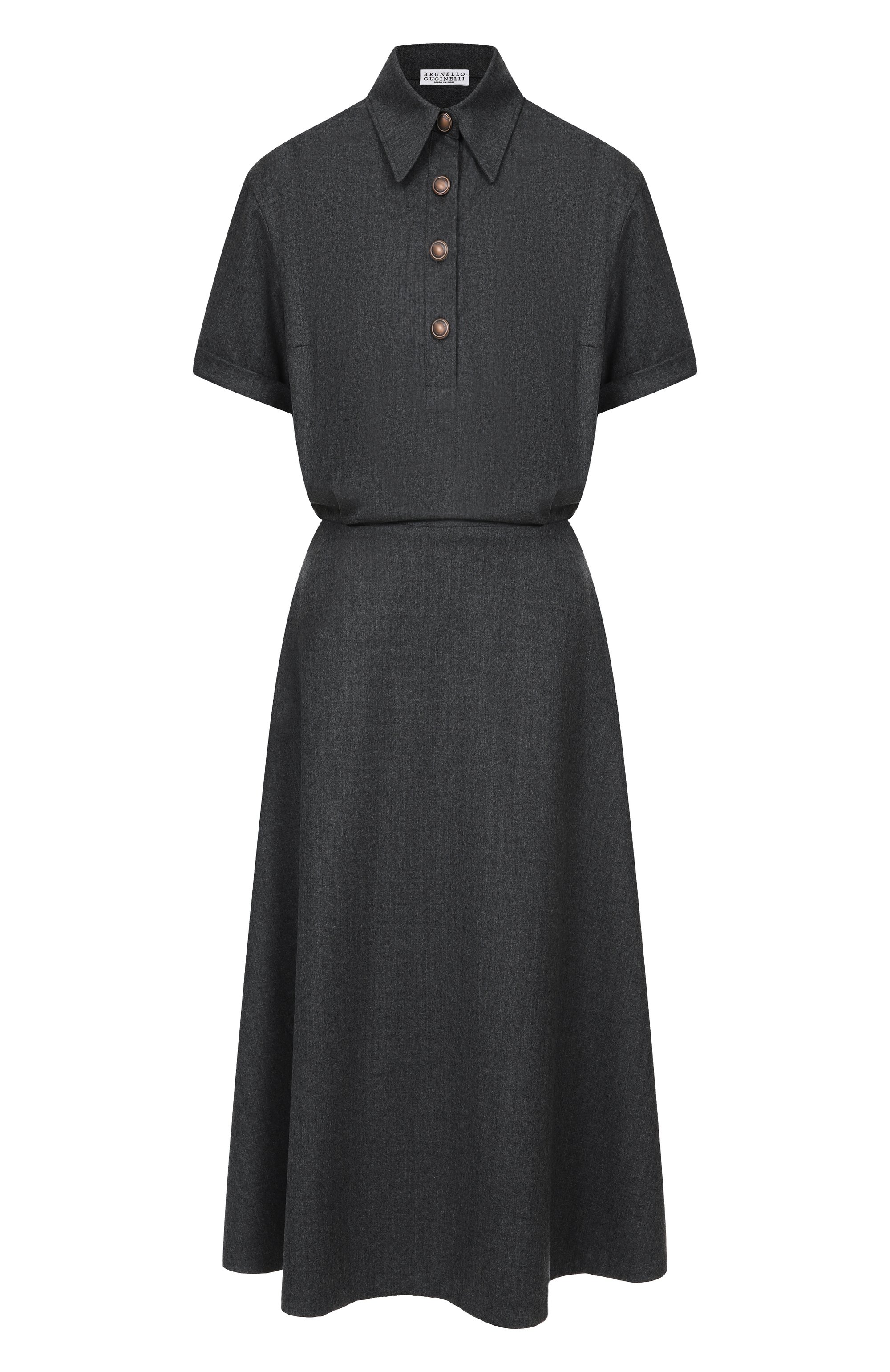 Шерстяное платье BRUNELLO CUCINELLI, арт. ME226A5416, фото 1