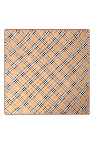 Шелковый платок BURBERRY, арт. 8088140, фото 4