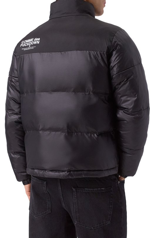 Пуховик Comme des Fuckdown CFABM01704 Чёрный  CFABM01704 Фото 4