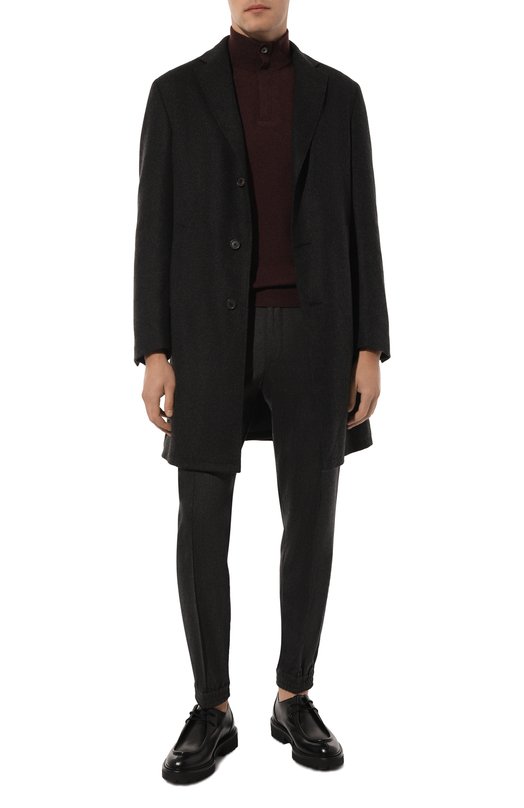 Пальто из шерсти и кашемира Corneliani 941500-9412318 Серый  941500-9412318 Фото 2