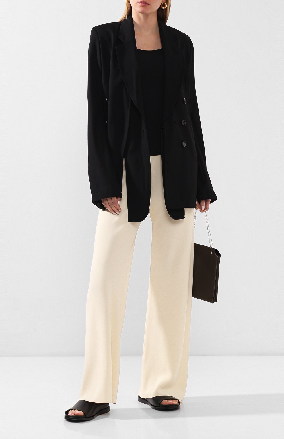 Шерстяной жакет ANN DEMEULEMEESTER, арт. 2001-1028-170-099, фото 2