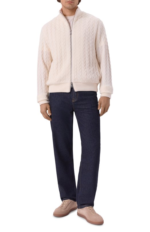 Кардиган из шерсти и кашемира MVST M25.1PM.H005/J002 Кремовый  M25.1PM.H005/J002 Фото 2