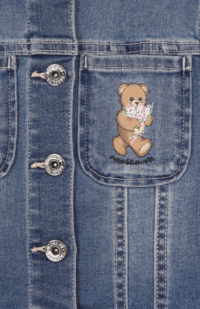 Джинсовый жилет MOSCHINO, арт. HDN002/LXE62, фото 3