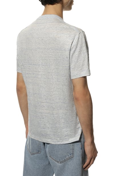 Льняная футболка ZEGNA, арт. UZ353/706, фото 4