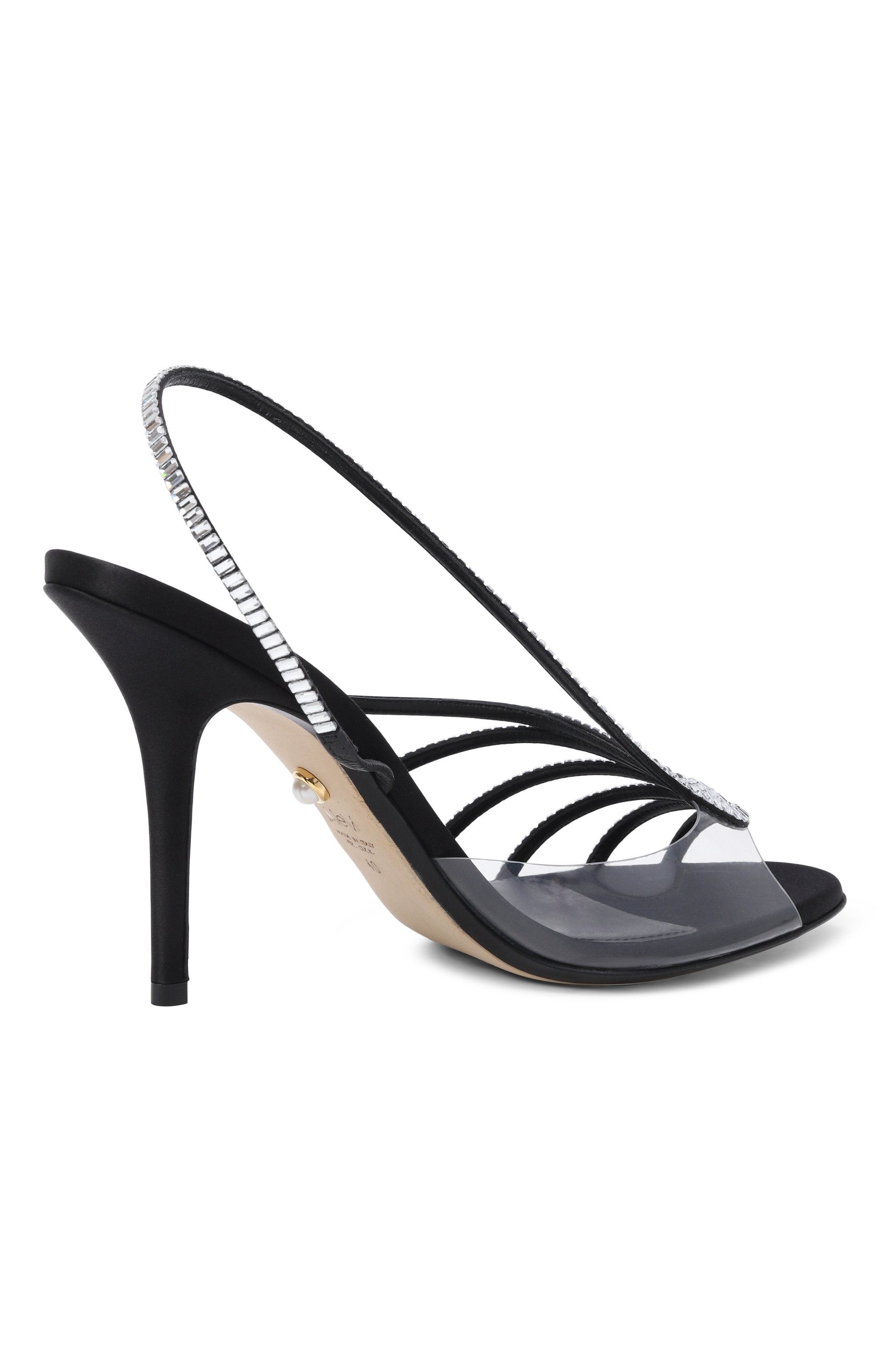 Атласные босоножки star xtal 95 ALEVI MILANO, арт. L26SC014.R.0222997/SATIN, фото 5