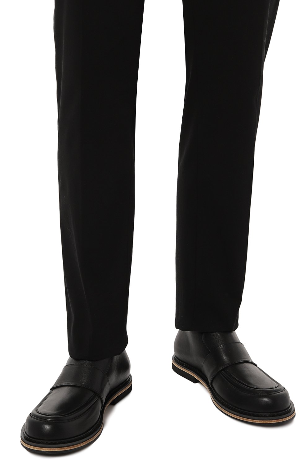 Кожаные ботинки VIC MATIE, арт. 1F8710U_F34B070101, фото 3