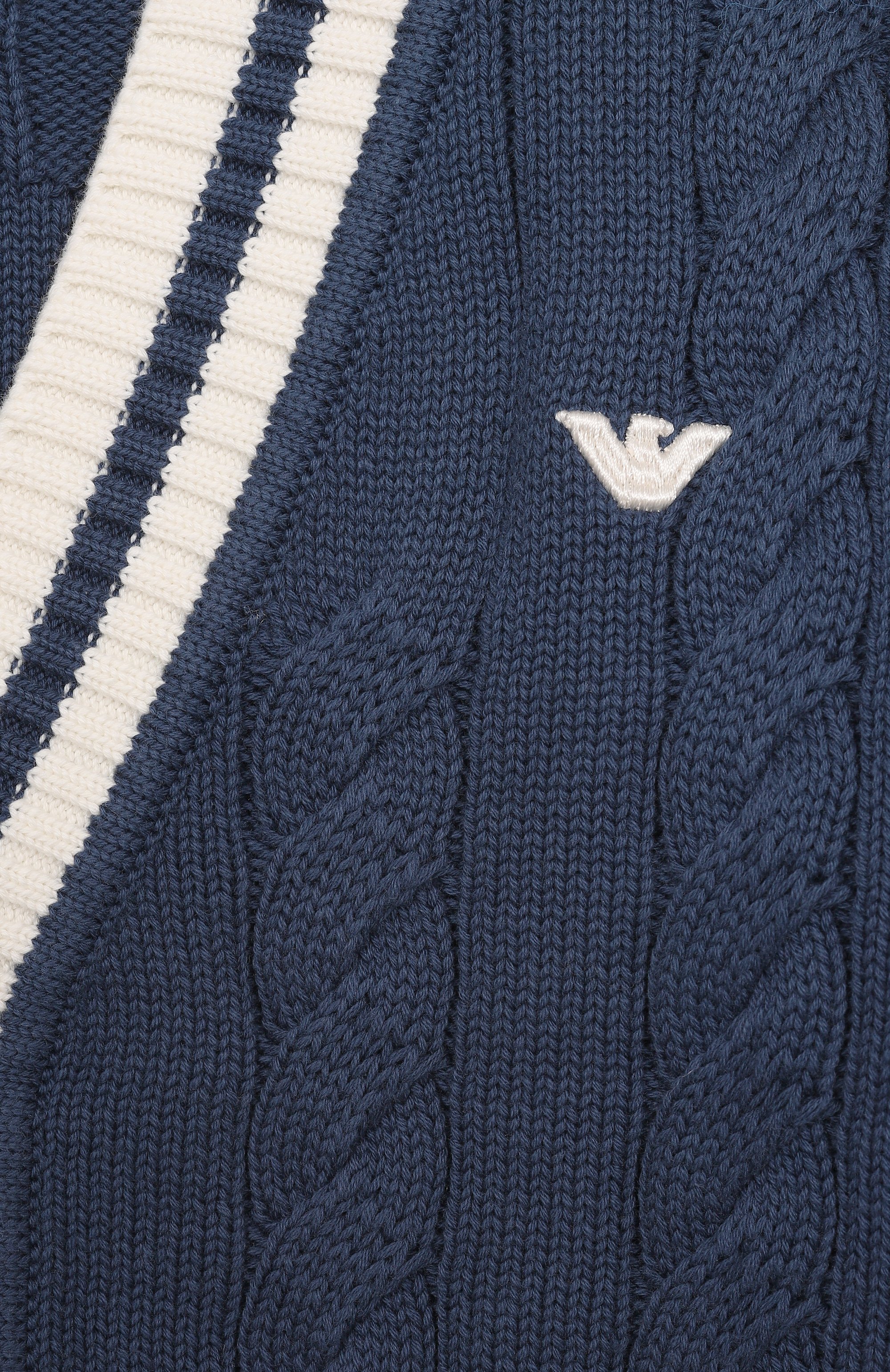 Хлопковый кардиган EMPORIO ARMANI, арт. EB000296/AF13945, фото 3