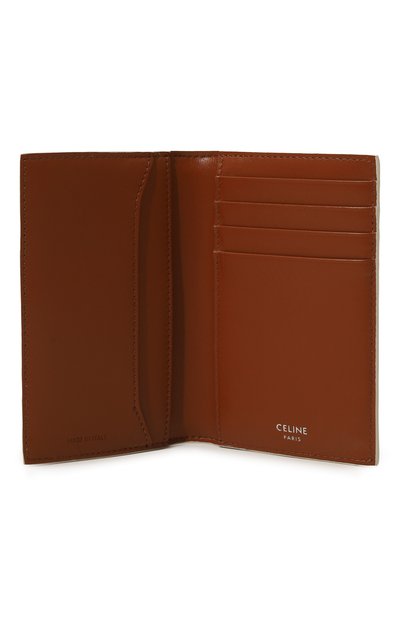 Футляр для кредитных карт CELINE бежевого цвета по цене 41650 руб., арт. 10K87/2BZR, фото 3 Футляр для кредитных карт CELINE, арт. 10K87/2BZR, фото 3