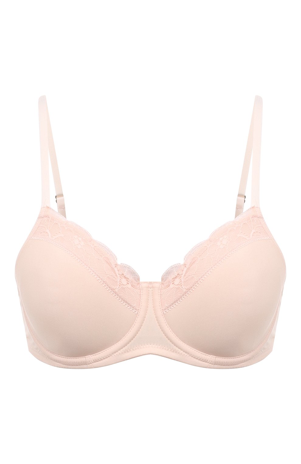 Хлопковый бюстгальтер HANRO кремового цвета по цене 16440 руб., арт. 072433, фото 1 Хлопковый бюстгальтер HANRO, арт. 072433, фото 1