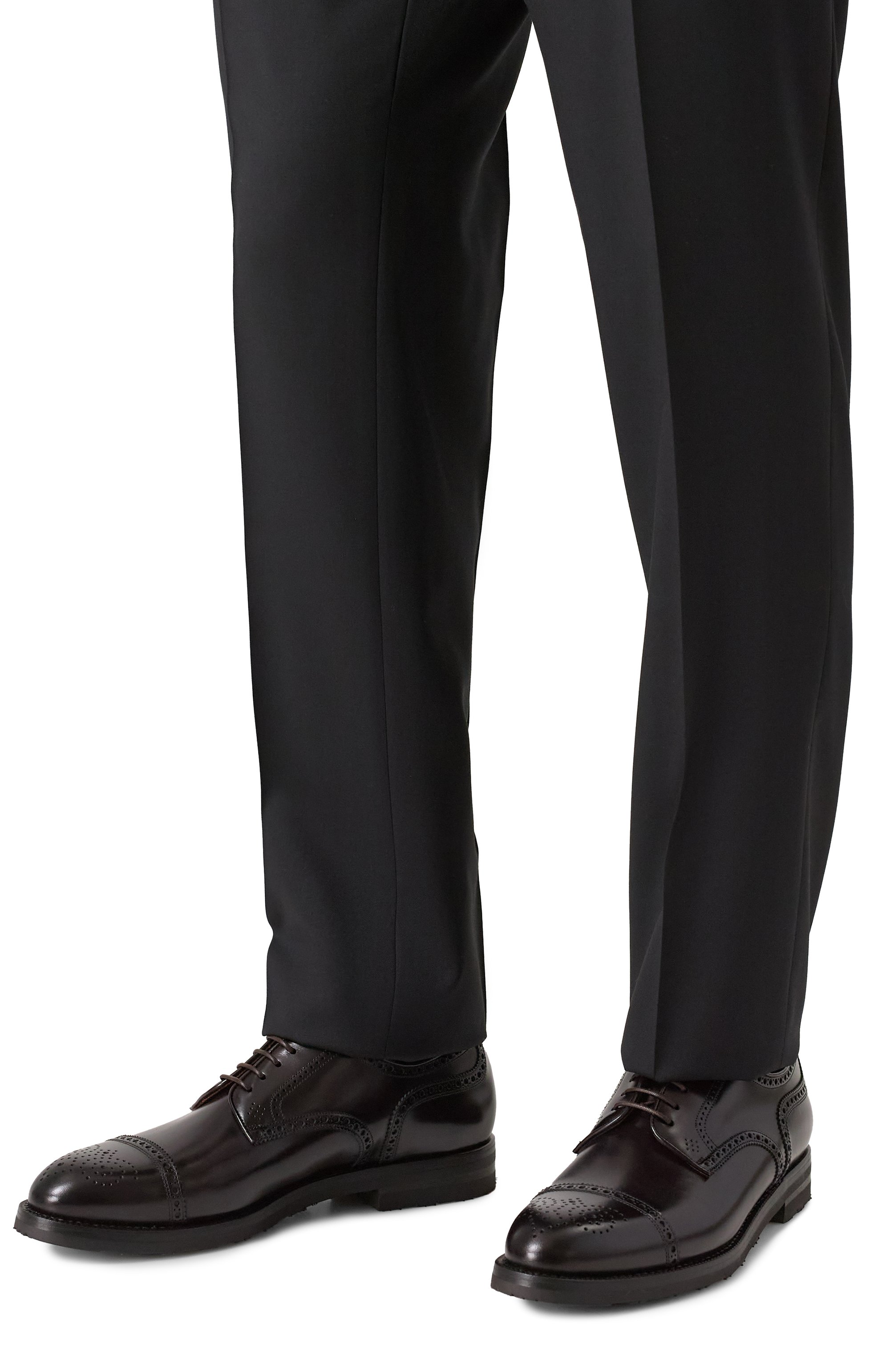 Кожаные дерби W.GIBBS, арт. 0639013/C0RD0VAN, фото 3