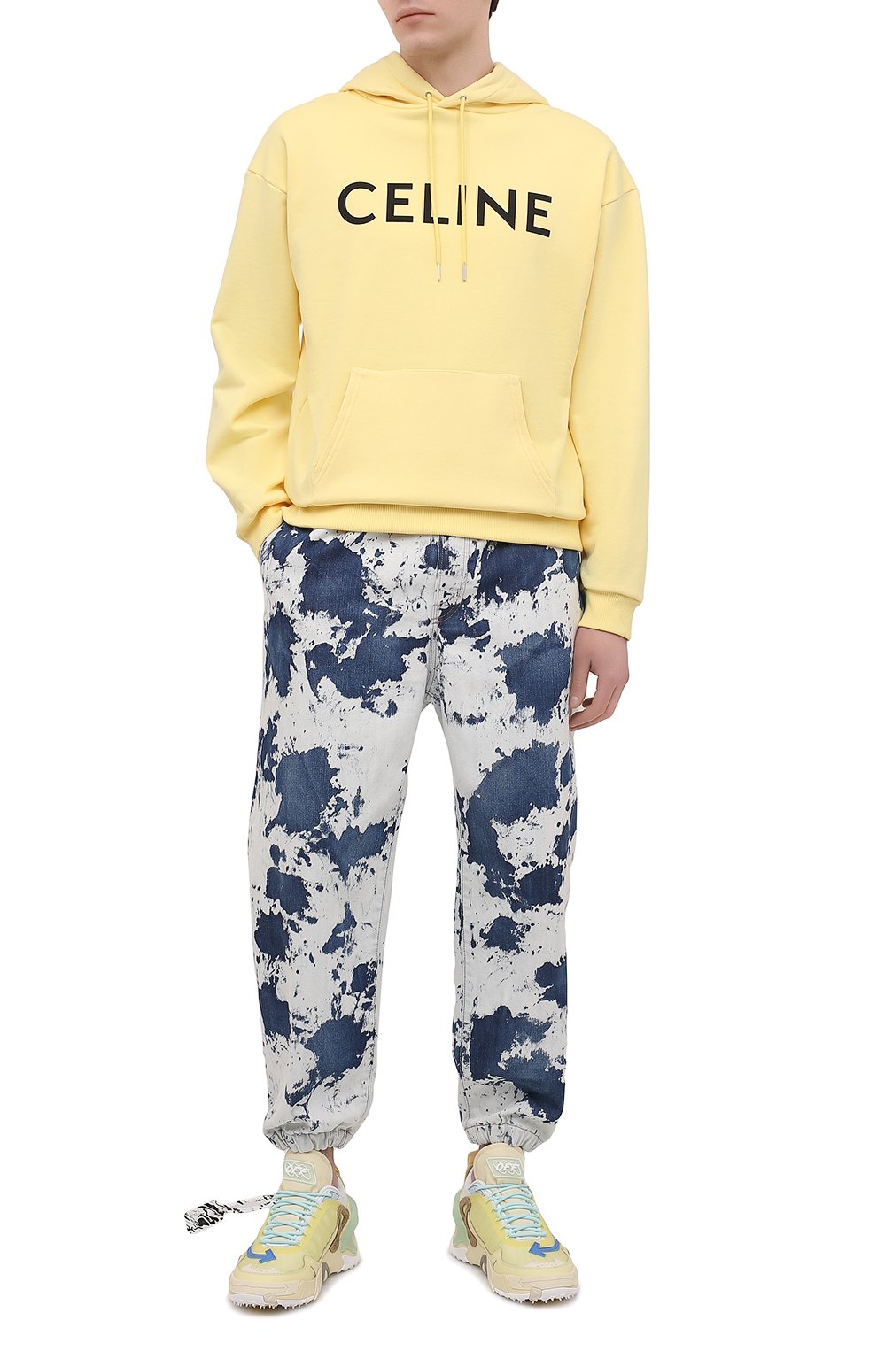 Комбинированные кроссовки odsy-2000 OFF-WHITE, арт. 0MIA190R21FAB0016145, фото 2