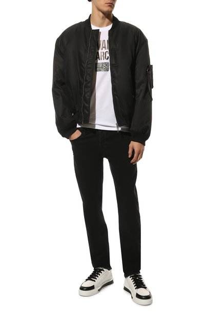 Хлопковая футболка ROBERTO CAVALLI, арт. PRT60B/JD060, фото 2