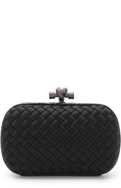 Клатч knot из сатина с плетением intrecciato BOTTEGA VENETA, арт. 113085/VGACB, фото 1