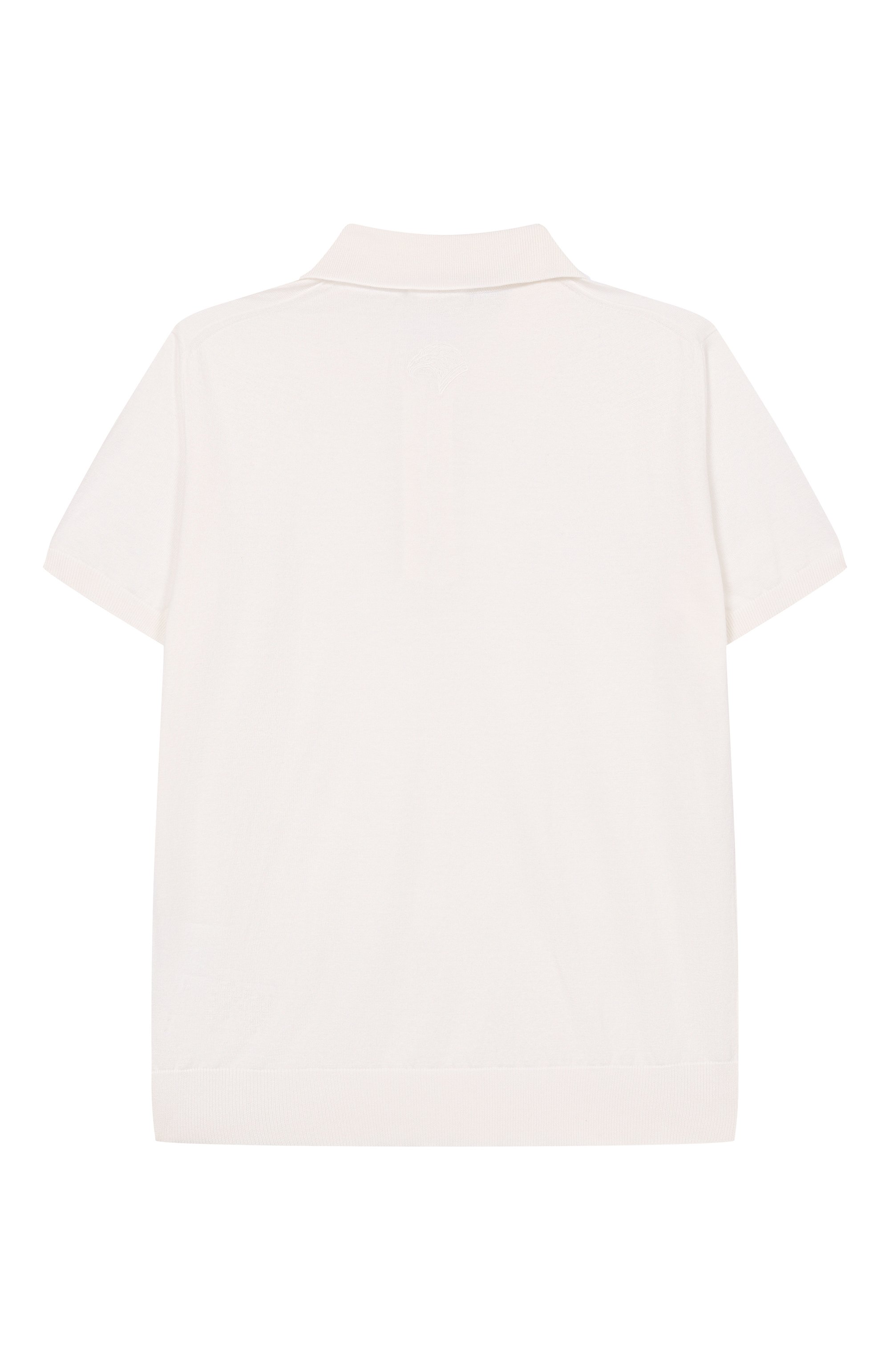 Хлопковое поло STEFANO RICCI JUNIOR, арт. KY13006P31/Y26130, фото 2