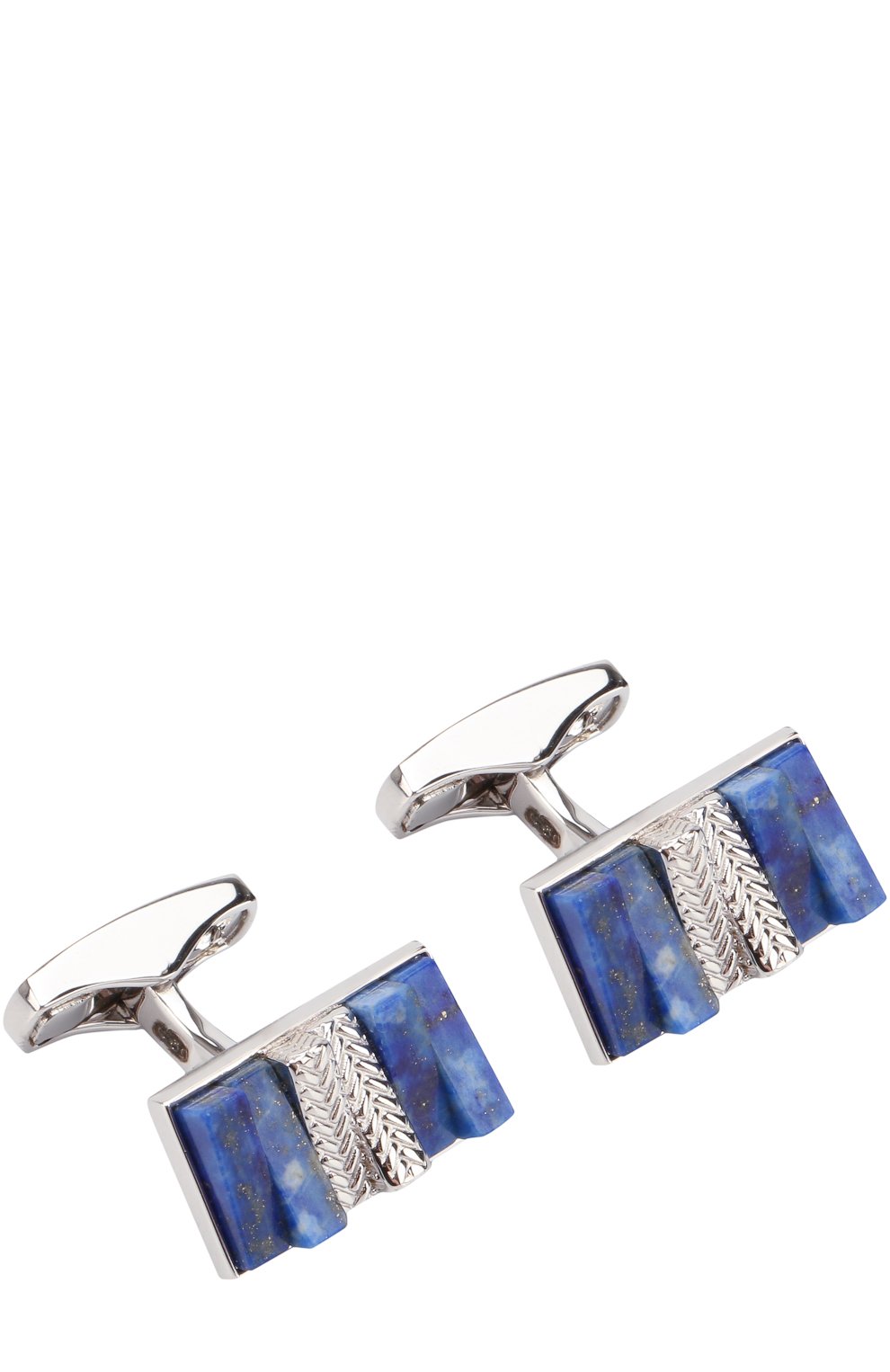 Серебряные запонки с отделкой ZEGNA, арт. ZCL0943, фото 1