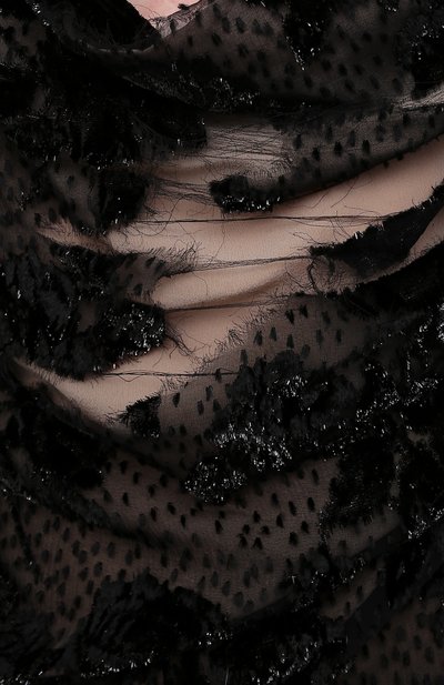 Платье из вискозы и шелка BALENCIAGA, арт. 659081/TJQ13, фото 5